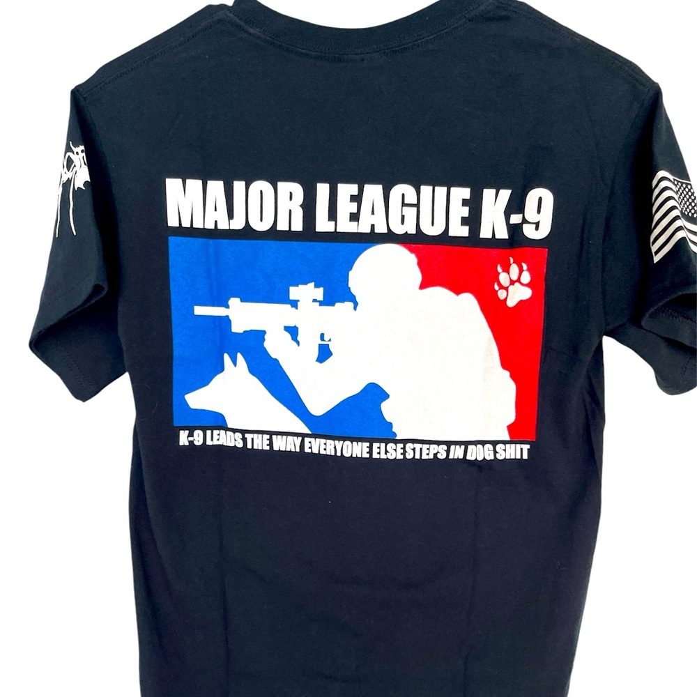 Major-league K-9 tactical T-shirt size small